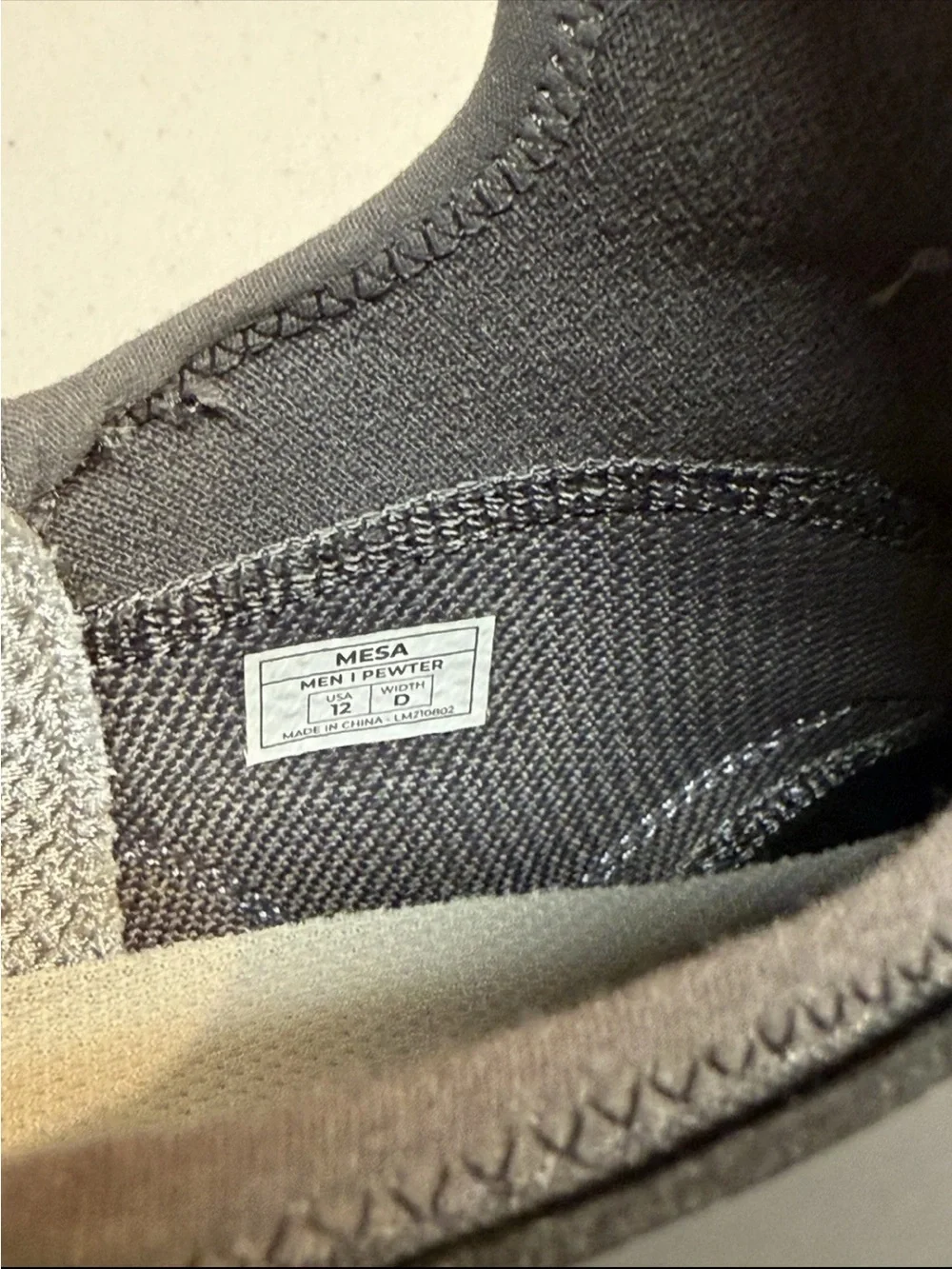 Lems Men’s Mesa Size 12